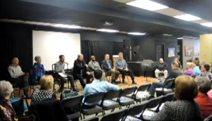 Panel discussion at the Alabama Folklife Association's "We'll All Sing Hallelujah" Symposium.